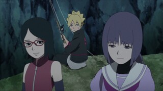 Sumire Almost Confess Her Feelings To Boruto Infront Of Sarada, Boruto And Sarada Moments