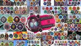 [Cool display] All watch faces from the Decade and Zi-O series!