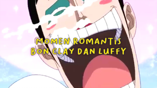 Pertemuan Romantis Bon Clay Dan Luffy