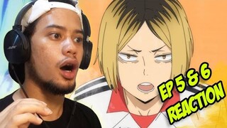 FAVORIT!!! | Haikyuu To The Top 2nd Season Ep 5 & 6 Reaction [INA] #NontonAnime