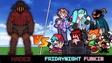 Hades vs Friday Night Funkin` Army | Minecraft BE | (Underworld King)