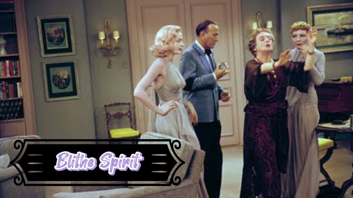 Noel Coward's Blithe Spirit 1956 TV Stage Play