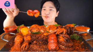 Mukbang hải sản sốt cay #anngon