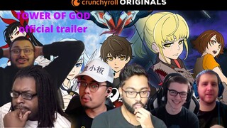 TOWER OF GOD TRAILER REACTION MASHUP | OFFICIAL TRAILER