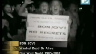 Bon Jovi - Wanted Dead Or Alive (2001 Version)