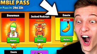 ICH SPIELE NEUEN *BANANE SPECIAL EMOTE* ALS ERSTES! 🍌 in Stumble Guys!