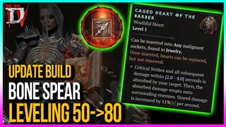 [ Diablo 4 SEASON 1 ] Update BONE SPEAR NECROMANCER leveling từ 50 lên 80