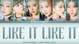 lagu secret number like it like it lirik dan terjemahan indonesia