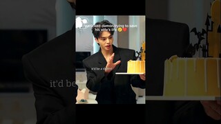 Demon's wife made a cake for him 🥰| My Demon |#mydemon #songkang #kimyoojung #shorts