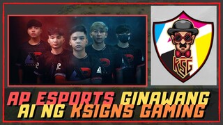 BAGONG TEAM NI DOGIE GINAWANG AI NG KSIGNS GAMING