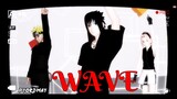 【MMD Naruto】Naruto, Sasuke and Sakura『WAVE』