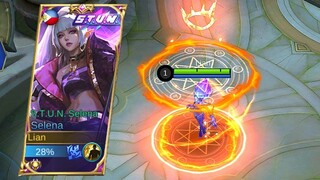 SELENA S.T.U.N SECRET DASH MOVES | Lian TV | Mobile Legends