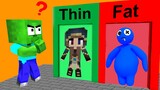 Monster School: Zombie turn into Blue - Rainbow Friends Sad Story | Minecraft Animation