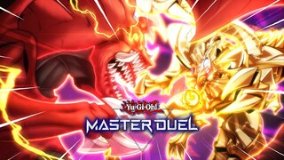 SUN GOD vs REVIVED SKY GOD - TRUE EGYPTIAN GOD SHADOW GAMES - RA vs SLIFER In Yu-Gi-Oh Master Duel!