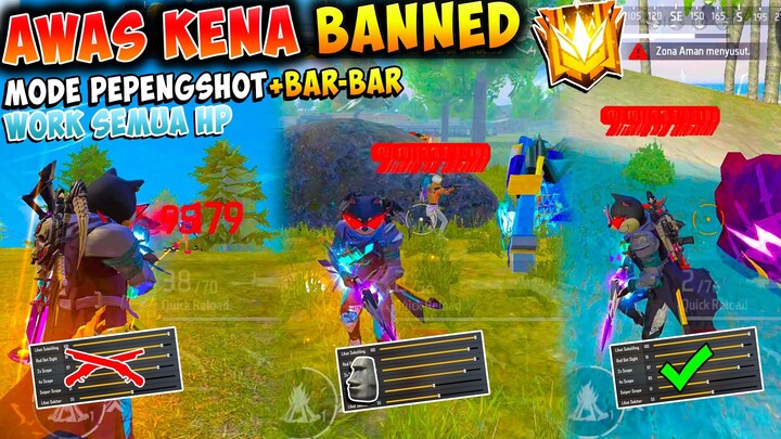 AWAS KENA BANNED❗ SENSITIVITAS HEADSHOT TERBARU SETELAH UPDATE 2023  || WORK ALL DEVICE ⚙ AUTO