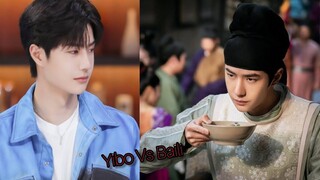 Baili Hongyi v/s Wang Yibo eating ! Baili Hongyi photoshoot BTS