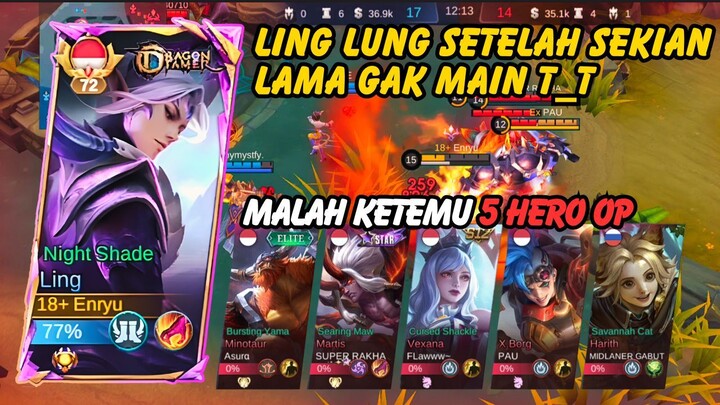 LING LUNG MODE VS 5 HERO OP DI META SEKARANG!