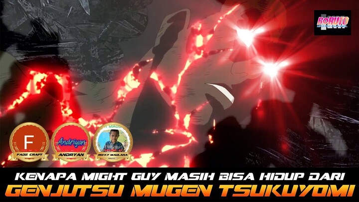 KENAPA MIGHT GUY MASIH BISA HIDUP DARI GENJUTSU MUGEN TSUKUYOMI?