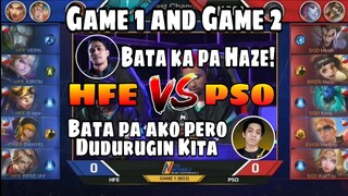 Team ni Dogie Laban sa Team ni Haze | PSO di pinaporma ang HFE | The Nationals | MLBB