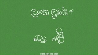 CON GIỜI ( OFFICIAL LYRICS VIDEO) #musichay