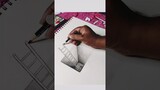 easy 3d drawing | 3d basic drawing #shorts