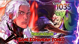 REVIEW OP 1035 - TEKNIK BARU SANTORYU DISELIMUTI HAOSHOKU!! MONSTER BARU LAHIR DARI DNA LUNARIA??!