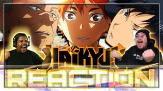 KARASUNO VS NEKOMA! | Haikyuu!! S1 EP 12 REACTION