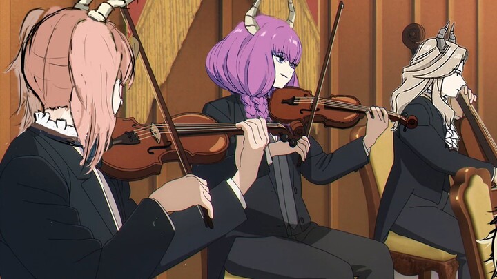 Aura: Không, tôi thực sự chơi violin.