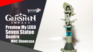 Preview my LEGO Seven Statue Dendro Archon MOC | Somchai Ud