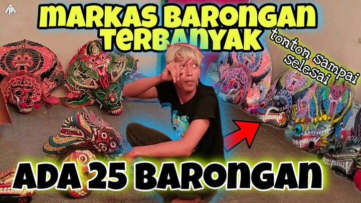 GREBEK!! MARKAS 25 BARONGAN TERBANYAK DI #PEKANBARU PENGERAJIN MAS DARWIN.