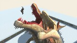 Kicked in a Giant Mouth - Animal Revolt Battle Simulator