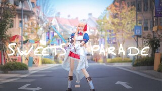 สาวน้อยน่ารักCosplay เป็นPecorine จาก Re:Dive เต้นเพลงsweets parade น่ารักเกินห้ามใจ