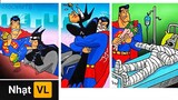 Truyện Siêu Nhân Chế (P 9) Superman giúp Batman hết nghẹn thức ăn