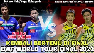 Jadwal Final, Kevin/Marcus vs Hoki/Kobayashi Perang Mental Juara Bwf World Tour final 2021