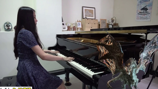 เปียโนของรู MHW --Vaal Hazak BGM "Piano Cover" / Vaal Hazak Necromancer / Monster Hunter World