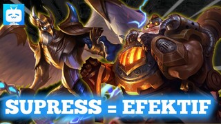 EFEK SUPRESS Bikin POKE Bingung di Mobile Legends