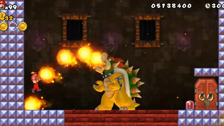 ใหม่ Super Mario All Stars HD Super Mario Bros 3 REMAKE 100% WORLD 8 ตอนที่ 2