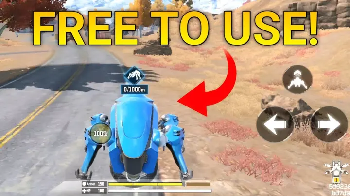 HOW TO USE THE LEGENDARY ATV - TACHIKOMA for FREE  in COD MOBILE!