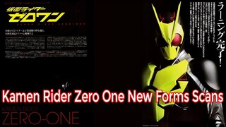 Kamen Rider Zero One New Forms Scans