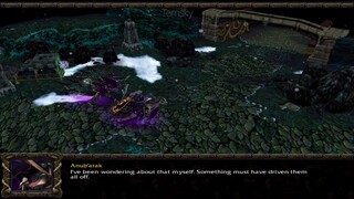 Warcraft 3  Scourge C7 P1  Into The Shadow Web Caverns