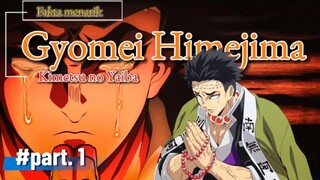 Fakta menarik Gyomei Himejima "Kimetsu no Yaiba (Demon slayer)" #part. 1.