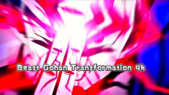 Gohan Beast Transformation Edit