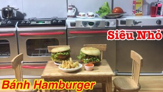 Miniature Hamburger Cake, How To Make Miniature Hamburger,