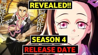 Demon Slayer Season 4 Release Date Latest Update