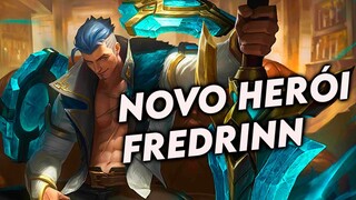 NOVO HEROI  FREDRINN, PRIMEIRAS IMPRESSÕES - MOBILE LEGENDS