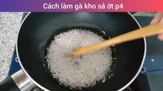 Cách làm gà kho sả ớt chay p4