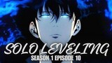 Solo Leveling - Episode 10 - English Dubbed - Manga Version
