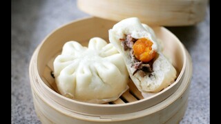 How to make steamed buns (recipe) - Cách làm bánh bao nhân thịt & cách bắt múi bông hoa