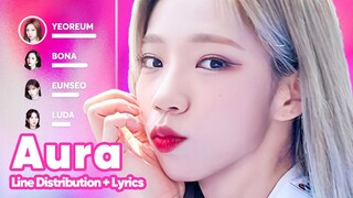 WJSN - Aura / Queendom 2 (Line Distribution + Lyrics Karaoke) PATREON REQUESTED