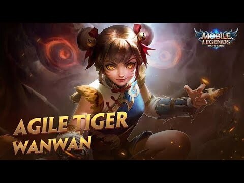 Playing wanwan with LAG 💀 in MLBB (Mobile legends bang bang) || Triple Kill for some reason- ||